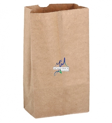 Natural Kraft 12# SOS Grocery Bag