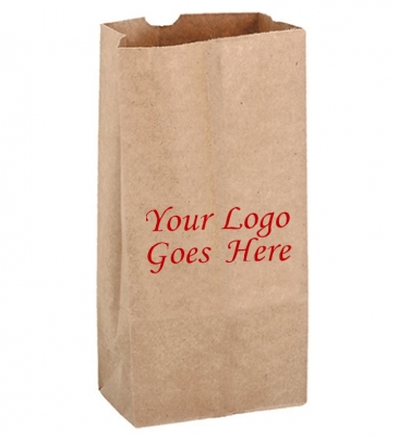 Natural Kraft 16# Large SOS Grocery Bag