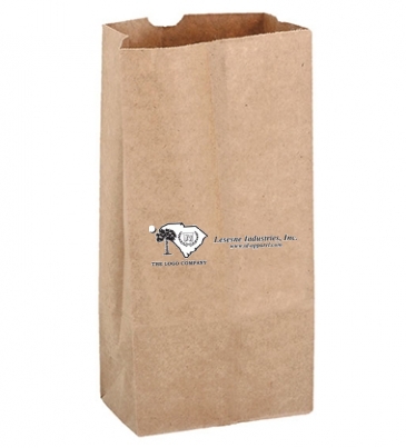 Natural Kraft 16# Large SOS Grocery Bag