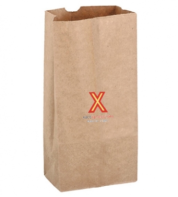 Natural Kraft 16# Large SOS Grocery Bag
