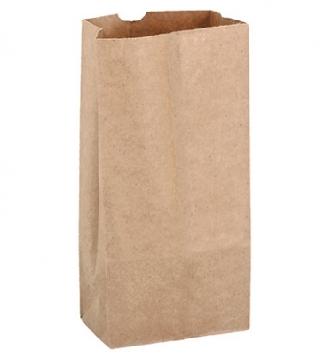 Natural Kraft 16# Large SOS Grocery Bag