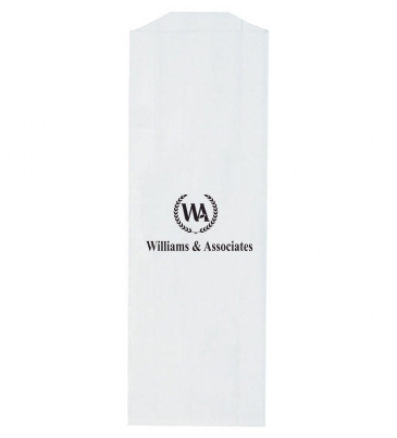 White Kraft Prescription Bag |3.5x10|