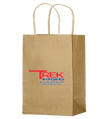 Natural Kraft Twisted Paper Handle Shopper