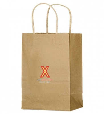 Natural Kraft Twisted Paper Handle Shopper