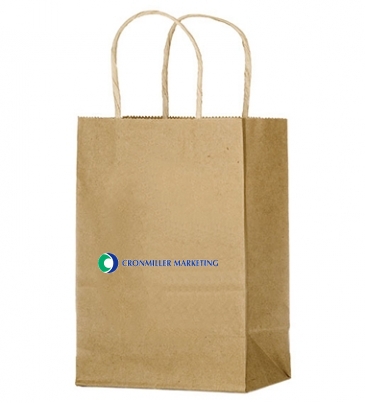 Natural Kraft Twisted Paper Handle Shopper