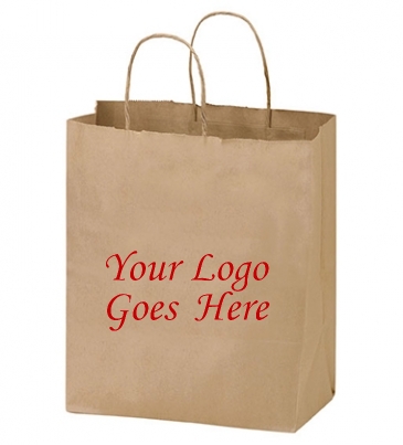 Natural Kraft Twisted Paper Handle Shopper