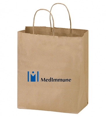 Natural Kraft Twisted Paper Handle Shopper