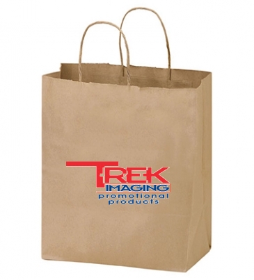 Natural Kraft Twisted Paper Handle Shopper