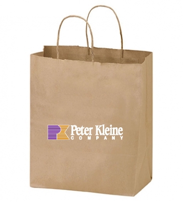 Natural Kraft Twisted Paper Handle Shopper