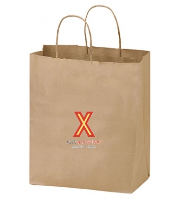 Natural Kraft Twisted Paper Handle Shopper