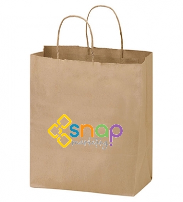 Natural Kraft Twisted Paper Handle Shopper