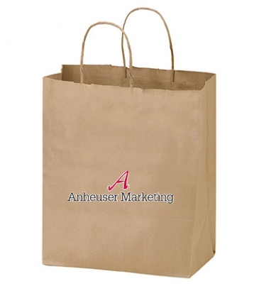 Natural Kraft Twisted Paper Handle Shopper