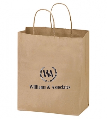 Natural Kraft Twisted Paper Handle Shopper