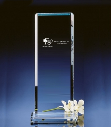 13" Minaret Crystal Award