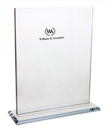 Jade Crystal Rectangle Award (5"x7")