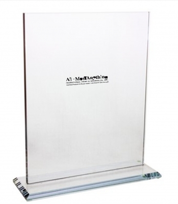 Jade Crystal Rectangle Award (8"x10")