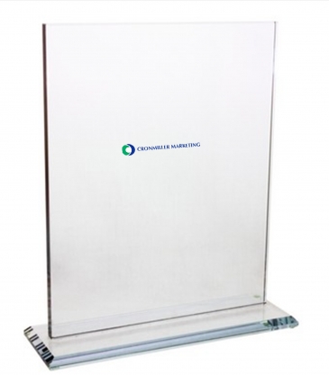 Jade Crystal Rectangle Award (8"x10")