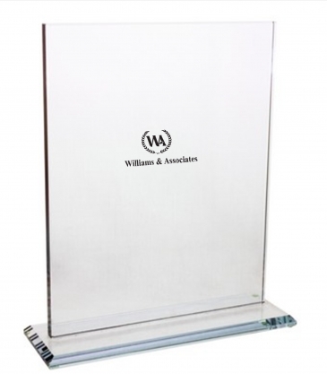 Jade Crystal Rectangle Award (8"x10")