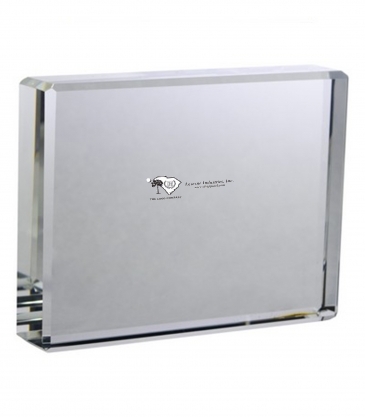 5" Clear Crystal Desktop Award