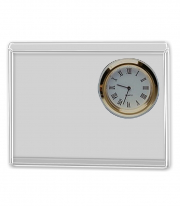 Crystal Clear Crystal Desk Clocks