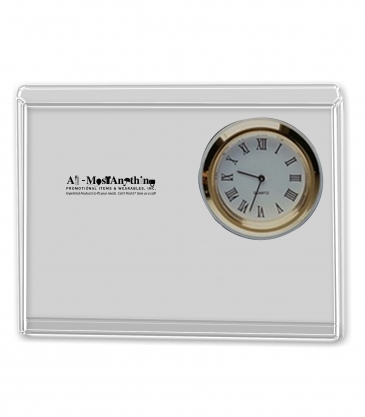 Crystal Clear Crystal Desk Clocks