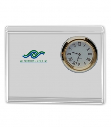 Crystal Clear Crystal Desk Clocks