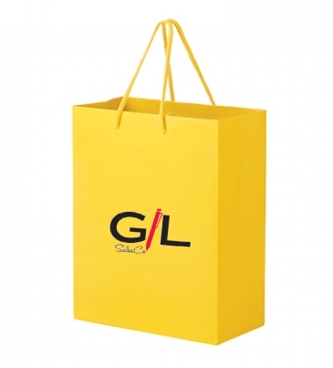 Matte Laminated Euro Tote Bag |13x5x10|