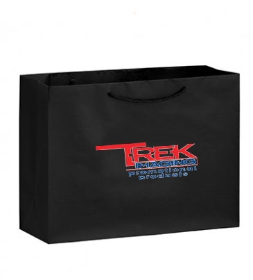 Matte Laminated Euro Tote Bag |16x6x12|