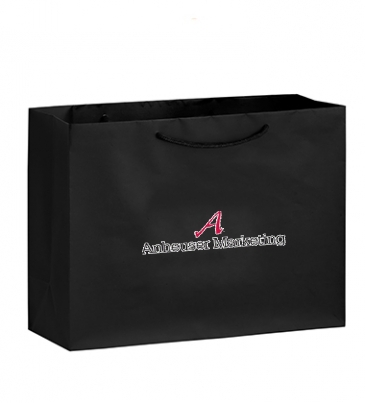 Matte Laminated Euro Tote Bag |16x6x12|