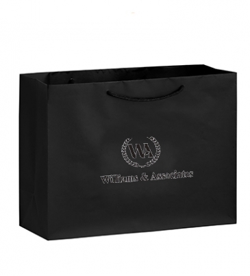 Matte Laminated Euro Tote Bag |16x6x12|