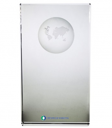 8" OptiMaxx Global Tower with Recessed Globe (No Base)