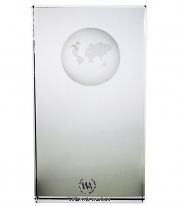 8" OptiMaxx Global Tower with Recessed Globe (No Base)