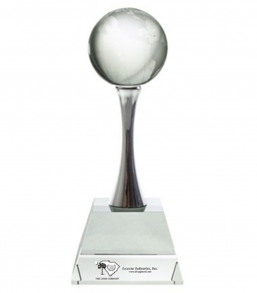 10" Optimaxx Globe on Curved Column