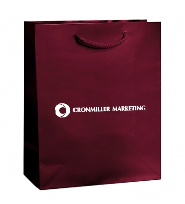 Gloss Laminated Euro Tote Bag |8x4x10|