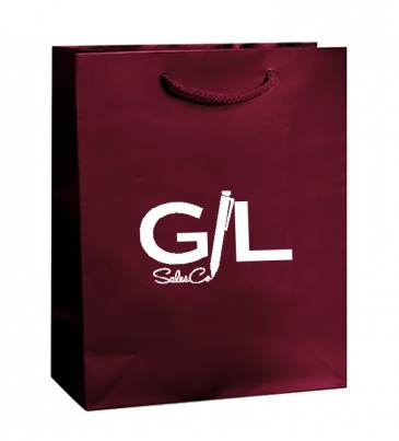 Gloss Laminated Euro Tote Bag |8x4x10|