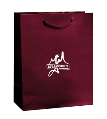 Gloss Laminated Euro Tote Bag |8x4x10|