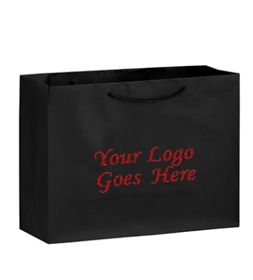 Gloss Laminated Euro Tote Bag |16x6x12|