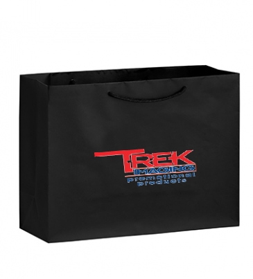 Gloss Laminated Euro Tote Bag |16x6x12|