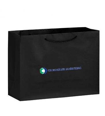 Gloss Laminated Euro Tote Bag |16x6x12|