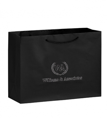 Gloss Laminated Euro Tote Bag |16x6x12|