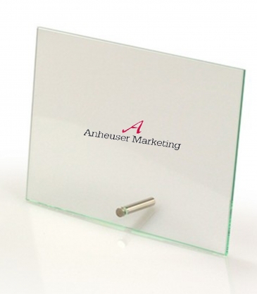 Horizontal Rectangular Award with Pin (7"x5")