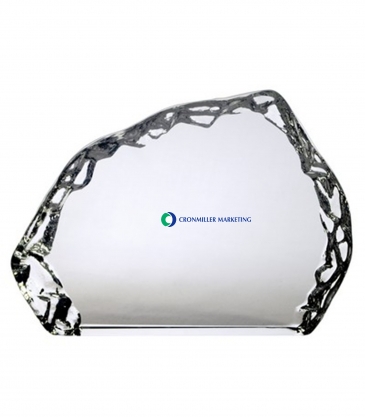 Optical Crystal Iceberg Horizontal Award