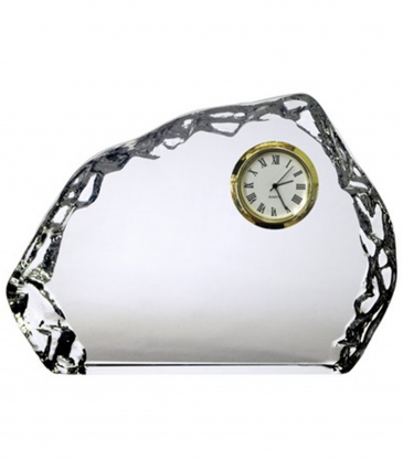 Horizontal Optical Crystal Iceberg Clock Award