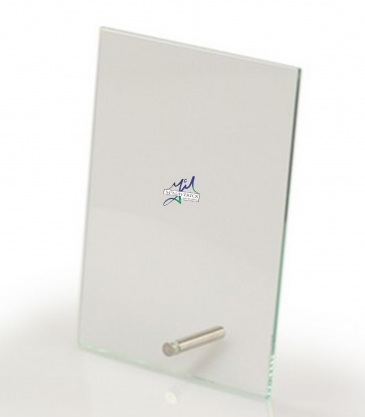 Vertical Rectangular Award with Pin (5"x7")