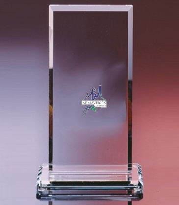 8 1/2" Clear Crystal Monolith