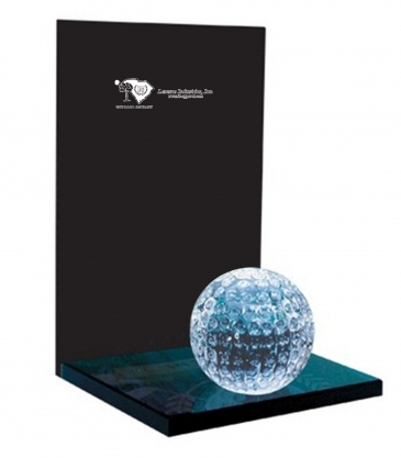 8" Crystal Golf Award