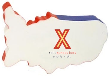 US Map Stress Reliever