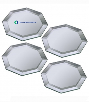 Set of Four Mirror Coasters