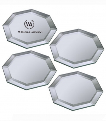 Set of Four Mirror Coasters