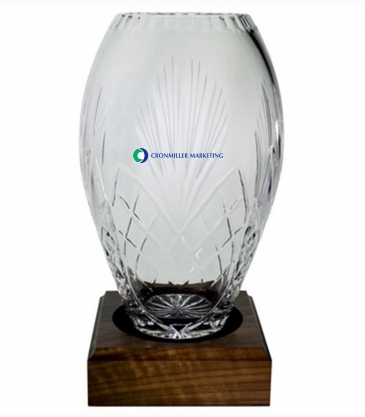 Large Westgate Crystal Vase With Base